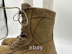 Botte tactique militaire en acier RKC053 pour homme Rocky taille 13,5 W S2V couleur brun coyote