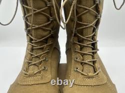 Botte tactique militaire en acier RKC053 pour homme Rocky taille 13,5 W S2V couleur brun coyote