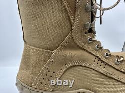 Botte tactique militaire en acier RKC053 pour homme Rocky taille 13,5 W S2V couleur brun coyote