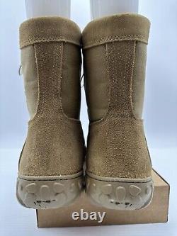 Botte tactique militaire en acier RKC053 pour homme Rocky taille 13,5 W S2V couleur brun coyote