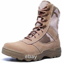 Bottes De Combat Ultra-légères, Chaussures Militaires Tactiques Pour Hommes, Bras De Cheville Du Désert