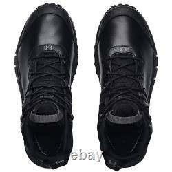 Bottes Femme Under Armour Noires Tactiques Ua W Mg Valsetz MID Lthr Wp 3024335-001
