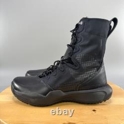 Bottes Nike SFB B2 pour hommes taille 11,5 'Triple Black' tactiques d'extérieur militaires NEUVES