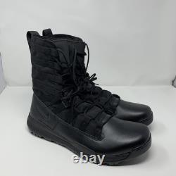 Bottes Nike SFB Field 2 pour hommes taille 15 en cuir noir combat tactique 922474-001