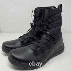 Bottes Nike SFB Field 2 pour hommes taille 15 en cuir noir combat tactique 922474-001