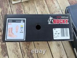 Bottes Rocky Desert Tan S2V pour temps chaud taille 8,5 large neuves dans la boîte TAN DU DÉSERT