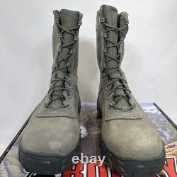 Bottes Rocky Sv2 Special Ops pour homme, taille 7 M, à embout en acier, tactiques de combat, vert militaire