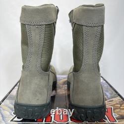 Bottes Rocky Sv2 Special Ops pour homme, taille 7 M, à embout en acier, tactiques de combat, vert militaire