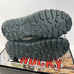 Bottes Rocky Sv2 Special Ops pour homme, taille 7 M, à embout en acier, tactiques de combat, vert militaire