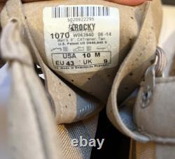 Bottes Rocky pour hommes 10 M C4T entraînement tactique militaire de combat beige clair 1070