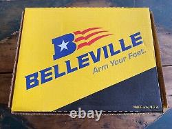 Bottes Tactiques en Acier à Bout Renforcé BELLEVILLE Coyote C312ST pour Temps Chaud Militaires NEUVES 9.5