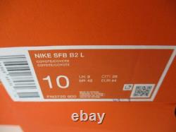 Bottes d'extérieur tactiques Nike SFB B2 pour homme, taille 10, marron coyote, combat