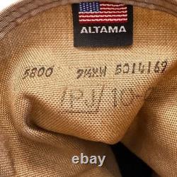 Bottes de combat Altama Semelle Vibram Suède et nylon beige 12W USA Militaire Tactique NWOB
