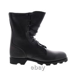 Bottes de combat Altama en cuir NBN 515701 pour hommes en cuir noir tactique