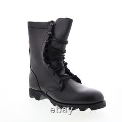 Bottes de combat Altama en cuir NBN 515701 pour hommes en cuir noir tactique