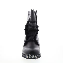 Bottes de combat Altama en cuir NBN 515701 pour hommes en cuir noir tactique
