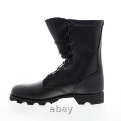 Bottes de combat Altama en cuir NBN 515701 pour hommes en cuir noir tactique