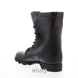 Bottes de combat Altama en cuir NBN 515701 pour hommes en cuir noir tactique