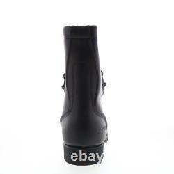 Bottes de combat Altama en cuir NBN 515701 pour hommes en cuir noir tactique