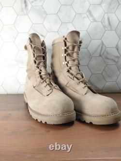 Bottes de combat Bates pour hommes 12W Tan désert GTX armée militaire tactique
