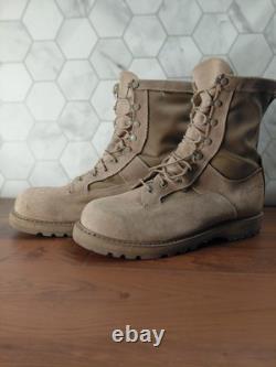 Bottes de combat Bates pour hommes 12W Tan désert GTX armée militaire tactique