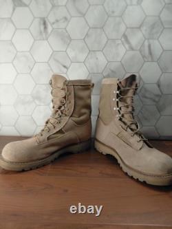 Bottes de combat Bates pour hommes 12W Tan désert GTX armée militaire tactique