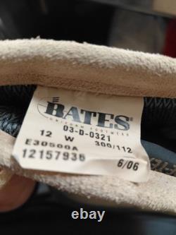 Bottes de combat Bates pour hommes 12W Tan désert GTX armée militaire tactique