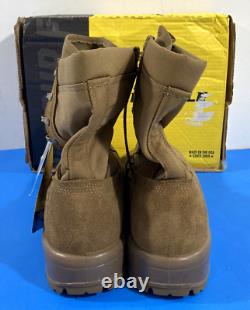 Bottes de combat Belleville 590 Usmc en coyote pour hommes, largeur 12, temps chaud