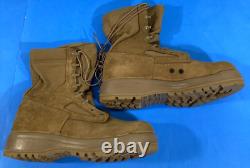 Bottes de combat Belleville 590 Usmc en coyote pour hommes, largeur 12, temps chaud