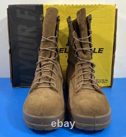 Bottes de combat Belleville C790st étanches à bout en acier pour hommes de 9.0 Nib Coyote