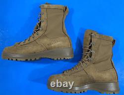 Bottes de combat Belleville C790st étanches à bout en acier pour hommes de 9.0 Nib Coyote