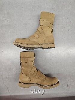 Bottes de combat Corcoran Tanker pour hommes 12 EE en cuir brun coyote 10 tactiques militaires