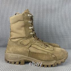 Bottes de combat MCRAE T1 Coyote pour homme, taille 9,5 R, marron, bottes militaires tactiques pour temps chaud