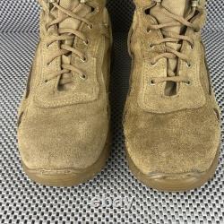 Bottes de combat MCRAE T1 Coyote pour homme, taille 9,5 R, marron, bottes militaires tactiques pour temps chaud