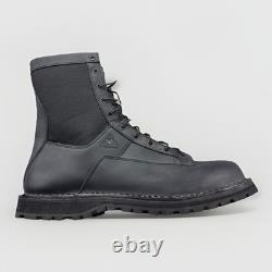 Bottes de combat Rocky LT 8 en cuir noir avec semelle Vibram tactiques militaires pour hommes 15W
