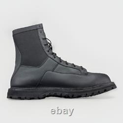 Bottes de combat Rocky LT 8 en cuir noir avec semelle Vibram tactiques militaires pour hommes 15W