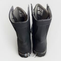 Bottes de combat Rocky LT 8 en cuir noir avec semelle Vibram tactiques militaires pour hommes 15W