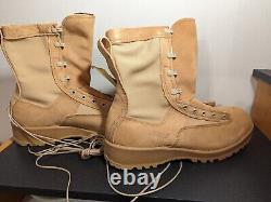 Bottes de combat de vol étanches Gore Tex Belleville 790v Tan désert taille 10.5 R hommes
