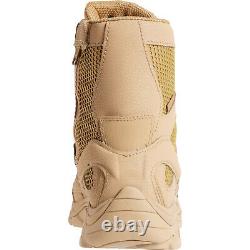 Bottes de combat en cuir et tissu Coyote Merrell Moab 2 8 Tactical WP pour hommes, taille US 14 M