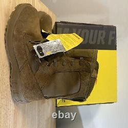 Bottes de combat légères Belleville 510mef Nib 10 régulières pour hommes par temps chaud en couleur coyote