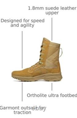 Bottes de combat militaires GARMONT TACTICAL T8 NFS 670 pour hommes et femmes, armée, air