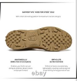 Bottes de combat militaires GARMONT TACTICAL T8 NFS 670 pour hommes et femmes, taille armée 7.5