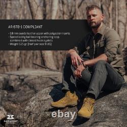 Bottes de combat militaires GARMONT TACTICAL T8 NFS 670 pour hommes, taille 15 femmes/15 hommes