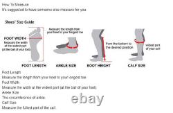 Bottes de combat militaires pour hommes en cuir tactique, avec lacets et sangle à boucle pour la randonnée et le travail