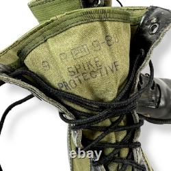 Bottes de combat militaires tactiques Jungle RO SEARCH des années 1980 taille 9 R