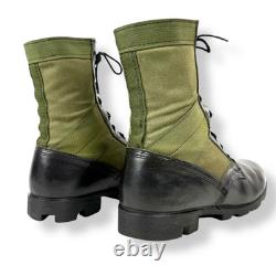 Bottes de combat militaires tactiques Jungle RO SEARCH des années 1980 taille 9 R