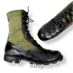 Bottes de combat militaires tactiques Jungle RO SEARCH des années 1980 taille 9 R