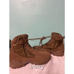 Bottes de combat militaires tactiques à lacets, hauteur de cheville, couleur désert tan, chaussures d'extérieur