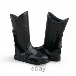 Bottes de combat militaires tactiques en cuir marron pour homme, à lacets avec fermeture éclair latérale, faites à la main