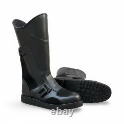 Bottes de combat militaires tactiques en cuir marron pour homme, à lacets avec fermeture éclair latérale, faites à la main